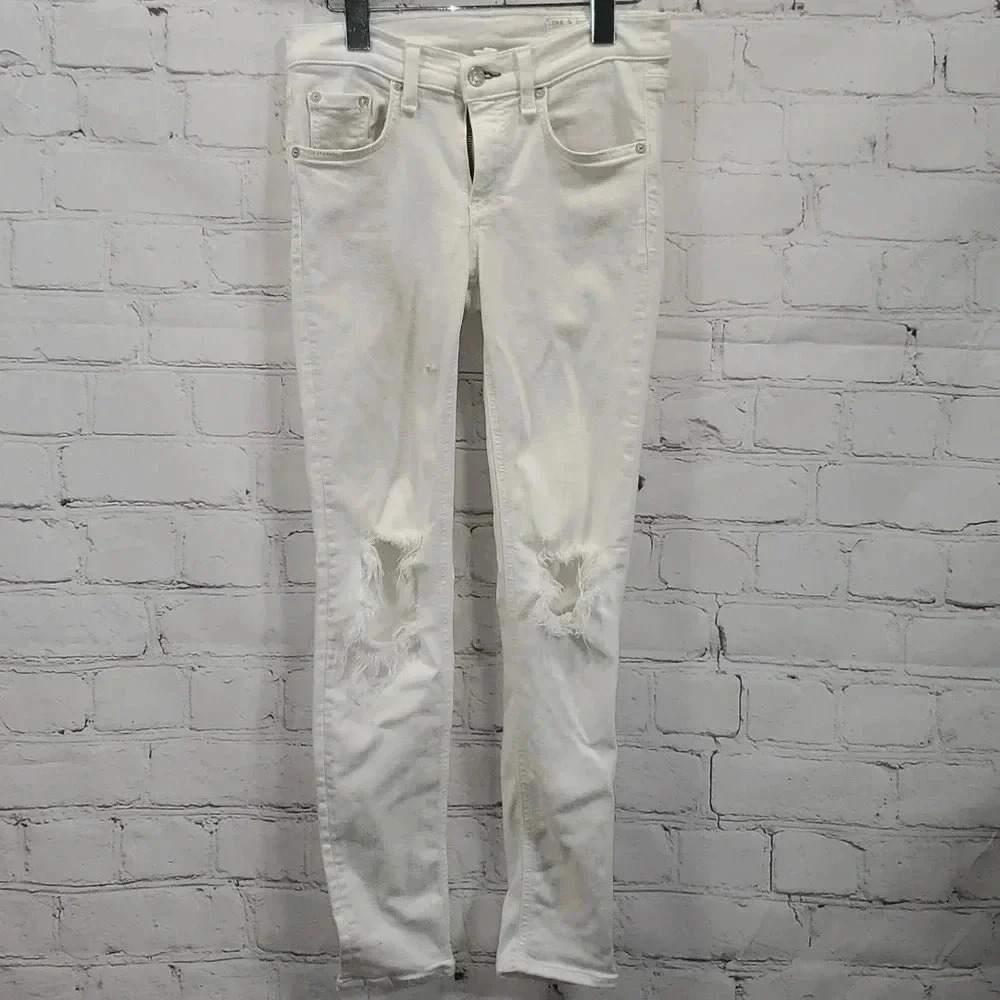Women's Rag & Bone Dre Low Rise Ankle/Capri Jeans Size‎ 25